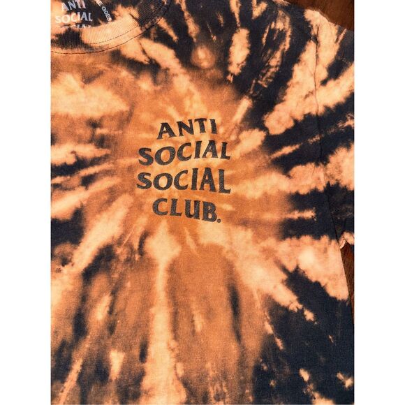 Anti Social Social Club Bleached Tee - Picture 3 of 5